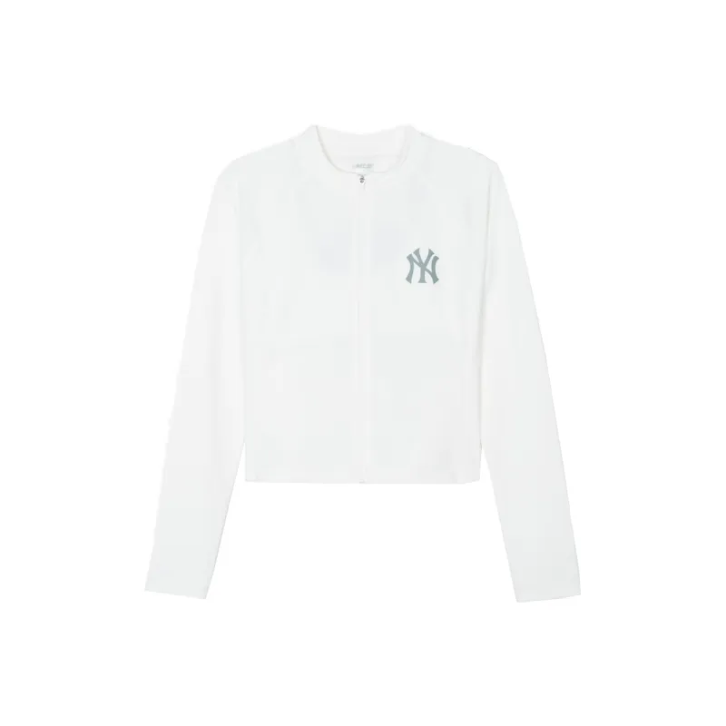 MLB New York Yankees Sweatshirt Women's White-0