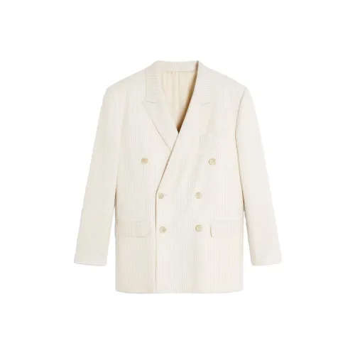 CELINE Jude Jacket In Lightweight Striped Wool
