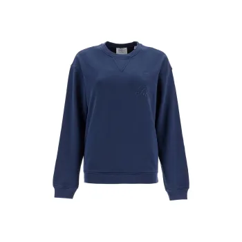 FRAME X Ritz Paris Embroidered Crewneck Sweatshirt