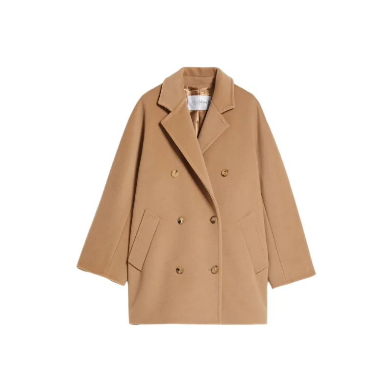 MaxMara Double Breasted Long Sleeved Coat-0