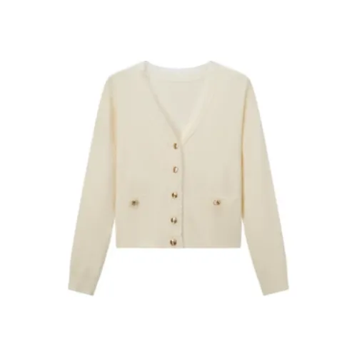 EICHITOO Knitwear Women's Ecru