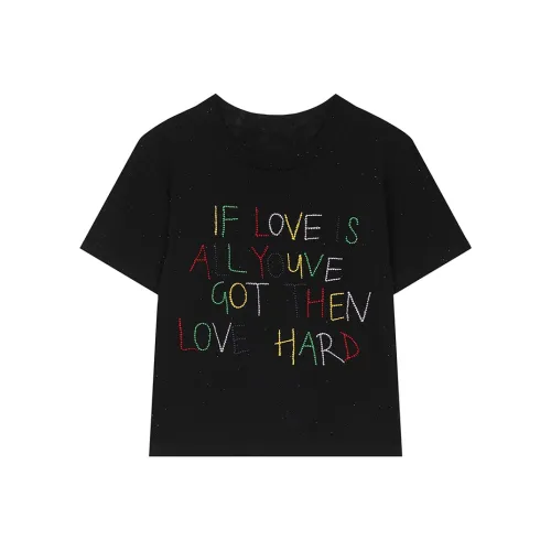 ELF SACK T Shirts Women's Calm Black