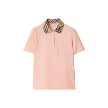 Burberry SS25 Polo Shirt Women's Pink