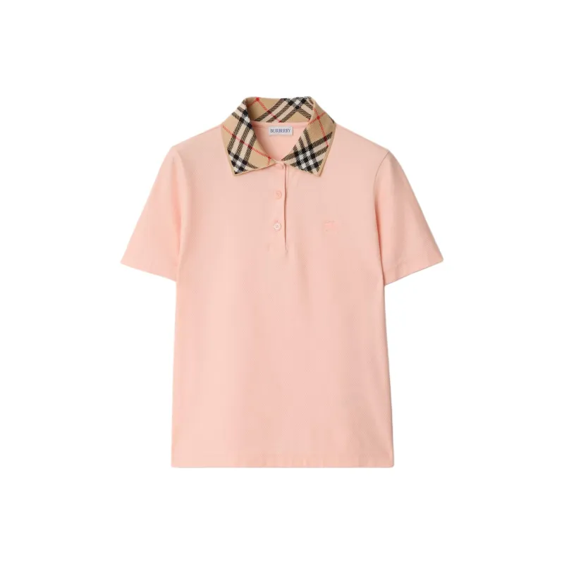 Burberry SS25 Polo Shirt Women's Pink-0