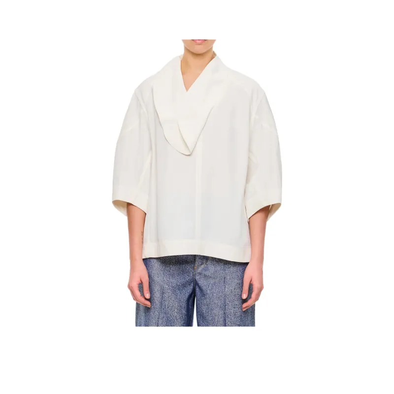 Bottega Veneta SS25 Shirt Women's White-0