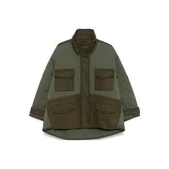 PINKO Voltaire Panelled Quilted Jacket