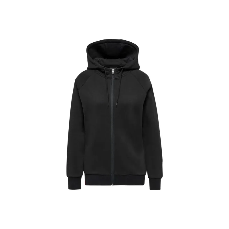 Hummel HmlRED HEAVY ZIP HOODIE WOMAN Jackets & Coats Women's Black-0