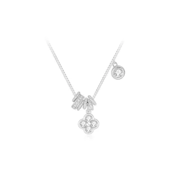Love Link 925 Sterling Silver Necklaces Women's