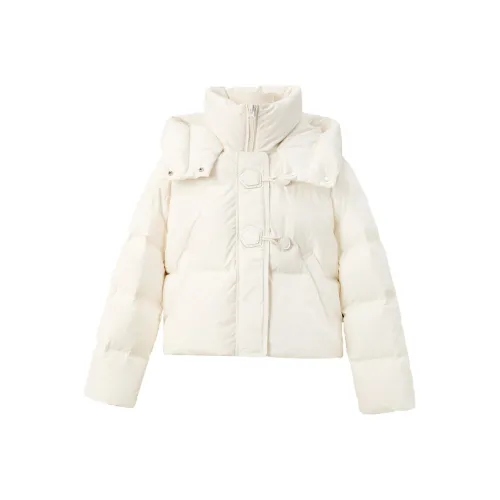 3COLOUR Down Jacket Women's Milk White