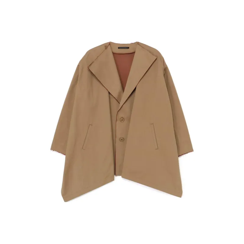 Yohji Yamamoto Coats Women's Yellow Brown-0