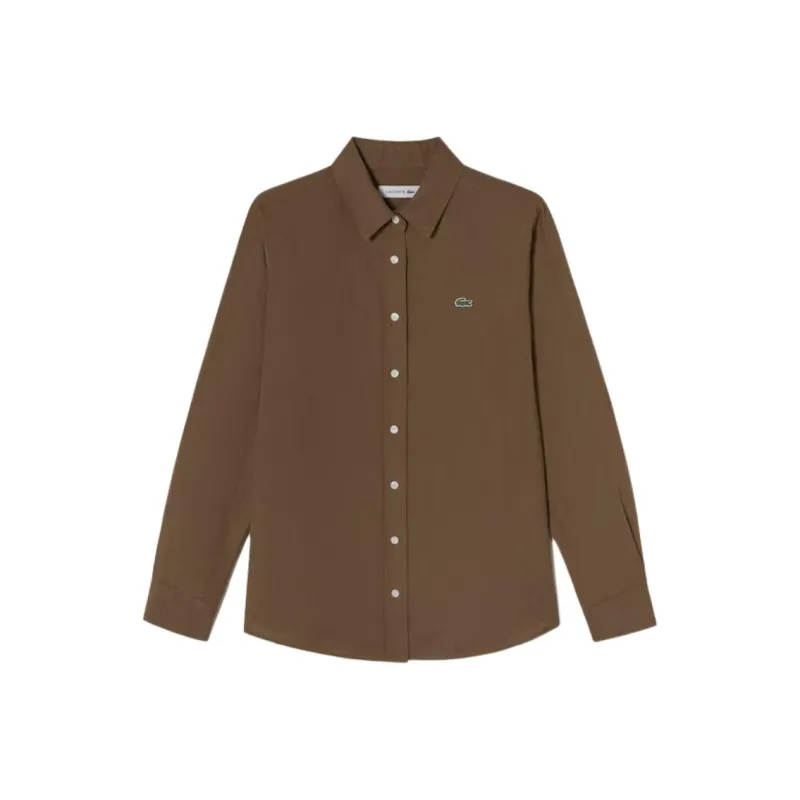 LACOSTE Shirts Women's Brown-0