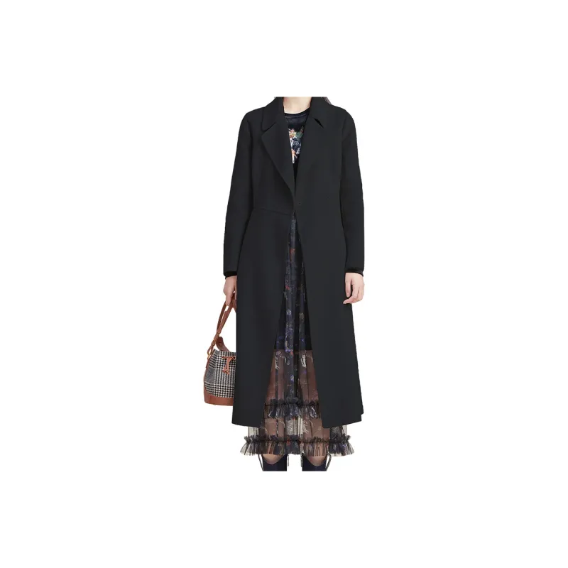 MIIDII Mid-Length Coats Women's-0