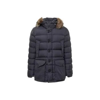 Moncler Clunye Hooded Short Padded Jacket