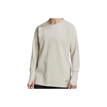 Adidas PARLEY CREW SWEATSHIRT Sweatshirt Women's Bauxite Brown