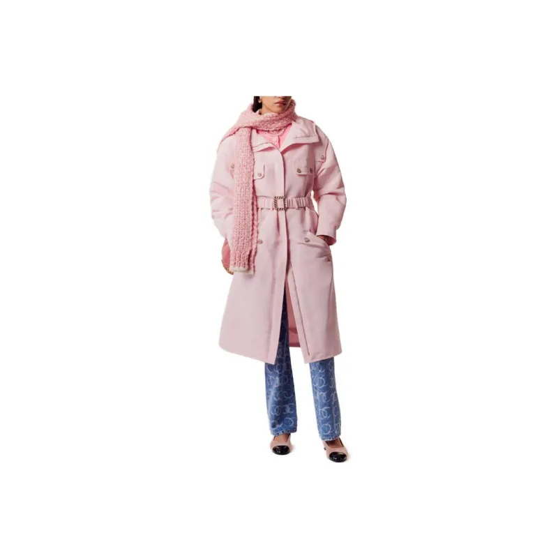 CHANEL Coats Women's Light Pink-0