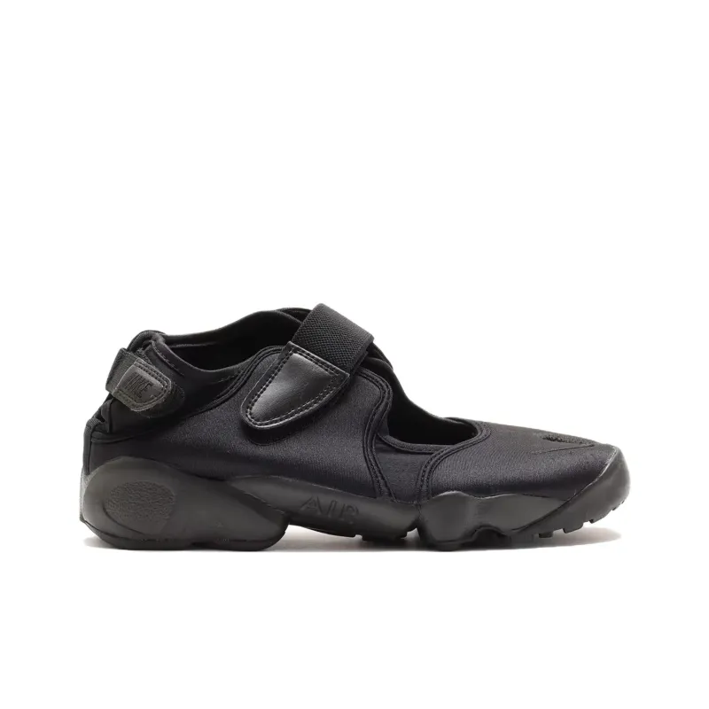 Nike Air Rift Triple Black Satin Women's-1