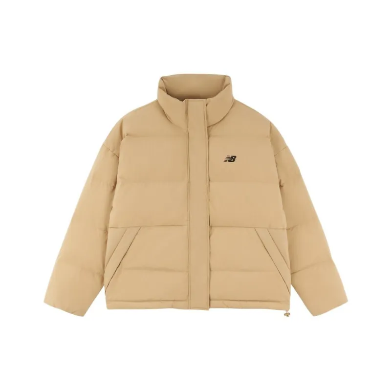 New Balance Down Jacket Women's Light Brown-0