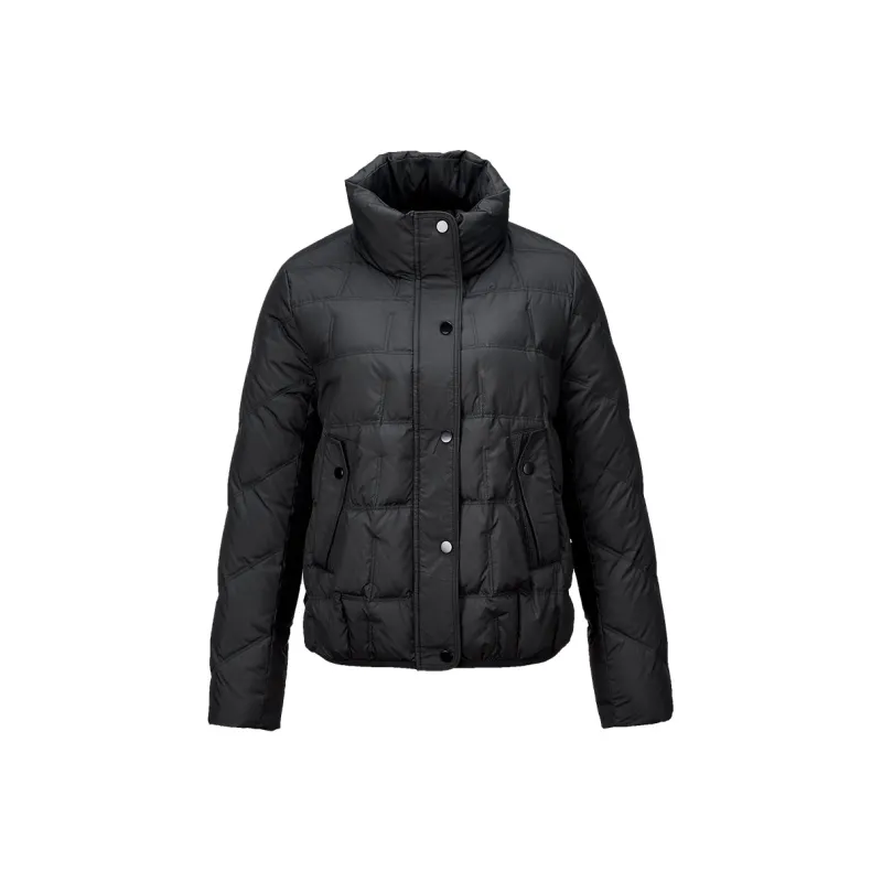XIANGYING Down Jacket Women's Black-0