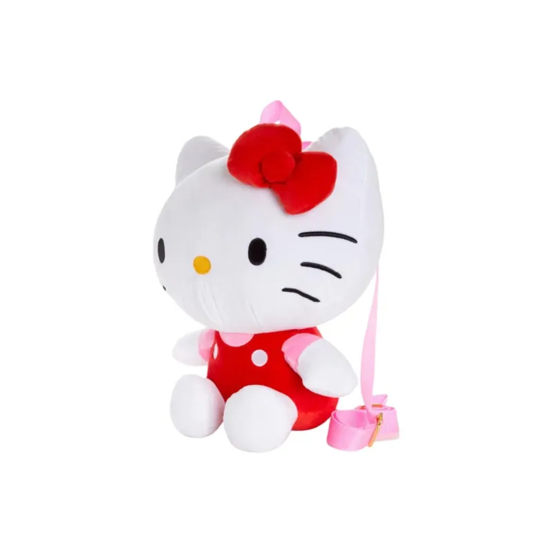 Sanrio Hello Kitty Polyester Backpack Women's Red-2