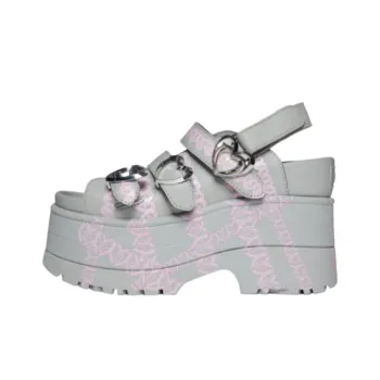YUEQI QI x UGG Roman Sandals Women's Gray