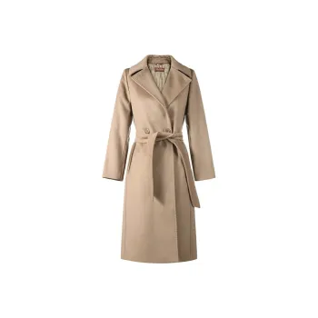 MaxMara Studio Coats Women's Camel