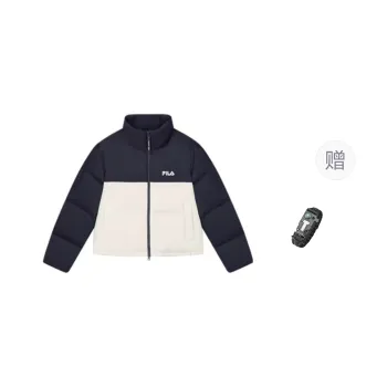 FILA ORIGINALE Down Jacket Women's Hero Blue Comes With Bracelet