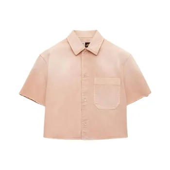 LOEWE Short Sleeve Shirt 'Light Pink'