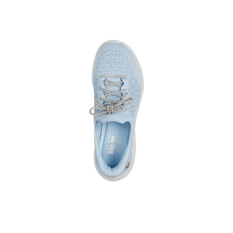 Martha Stewart x Skechers Breathable Low Top Casual Shoes Women's Blue-3