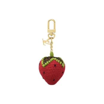 LOUIS VUITTON Cotton, Metal Parts, Canvas Pendants Women's Gold