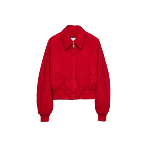 PRADA Jackets & Coats Women's Red