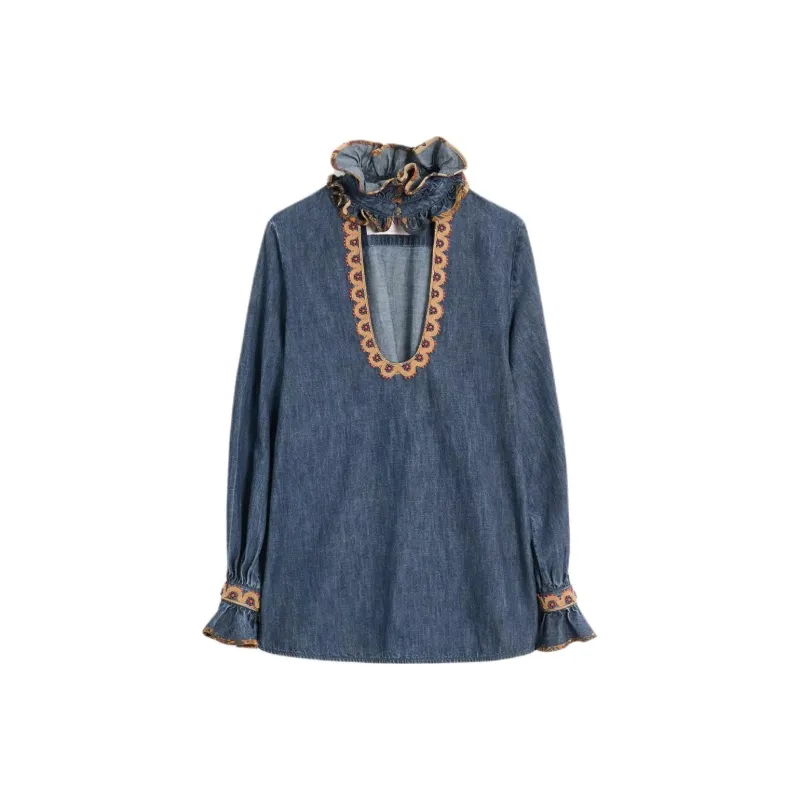 Valentino Shirts Women's Blue-0