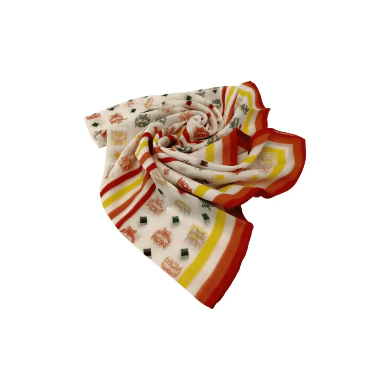 MCM Silk Scarves Unisex Multicolor-1