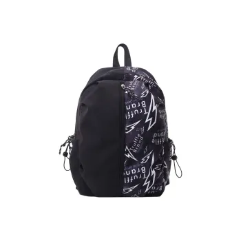 HCXK Nylon Backpack Unisex Black/White/Gray
