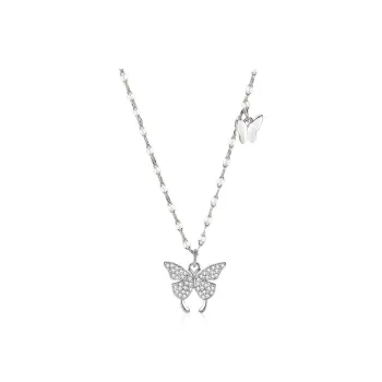 DIJING S 999 Fine Silver Necklaces Women's