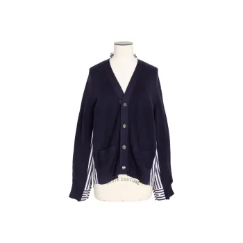 Sacai Knitwear Women's Navy