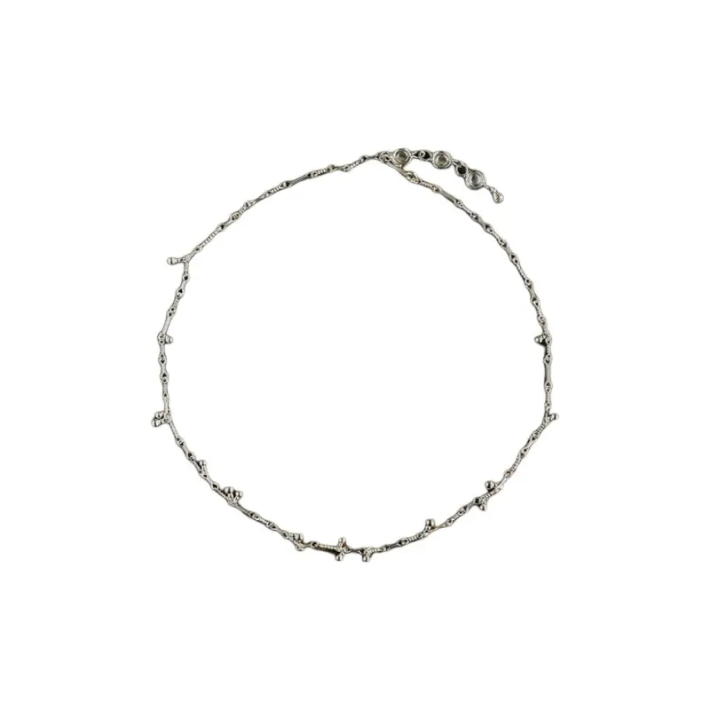 SALE E PEPE 925 Sterling Silver Necklaces Unisex Silver-0
