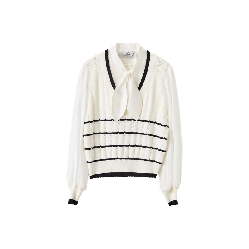 XIANGYING Knitwear Women's Beige-0