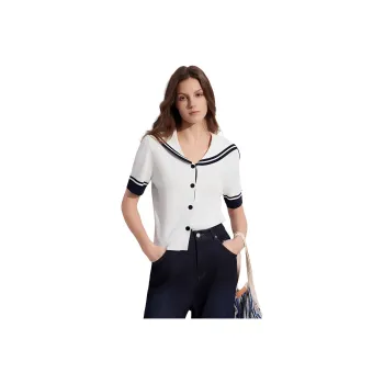 ELLE Knitwear Women's White