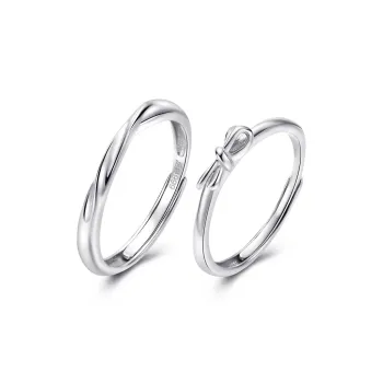 DAWO S999 Fine Silver Rings Unisex