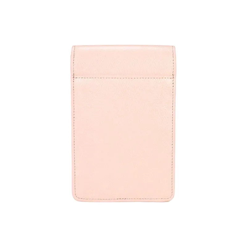 Furla 1927 Collection Cow Leather Chain Bag Cell Phone Pouch Shoulder Bag Crossbody Bag Mini Women's Pink-3