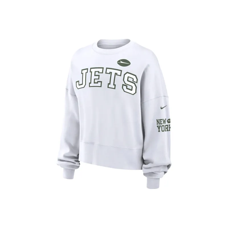 Nike New York Jets Women's Nike Nfl Pullover Crew-0