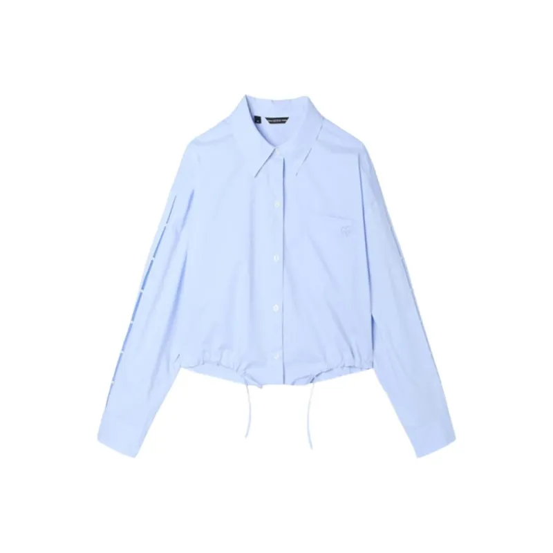 GUESS Shirts Women's Light Blue-0