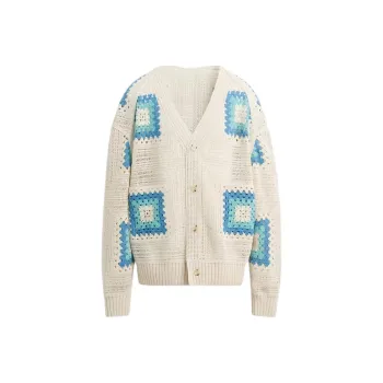 ZARA Knitwear Men Sky Blue