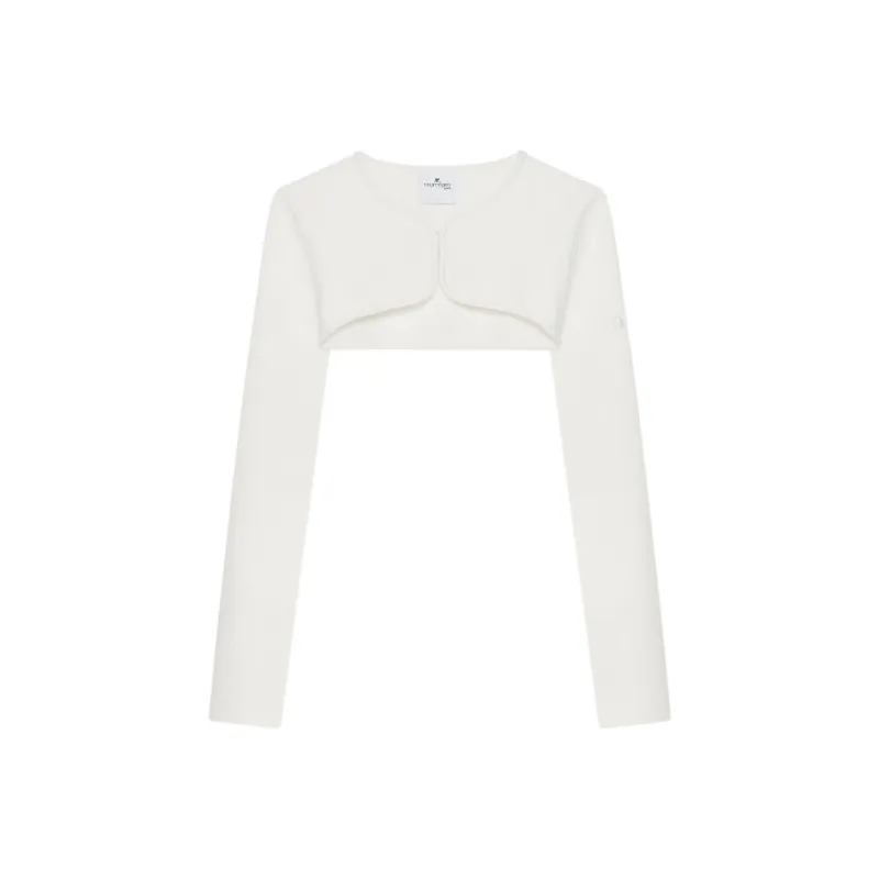 COURREGES Cropped Cardigan-0