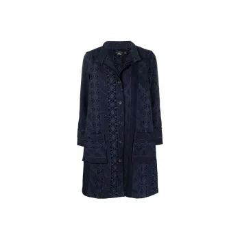 Ralph Lauren RRL Quilted Jersey Duster Coat