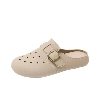 SUPEREDGE Quiet Abrasion Resistant Closed Toe Slippers Women's