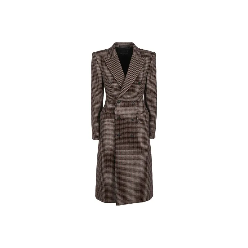 Balenciaga Coat 'Brown/Beige'-0