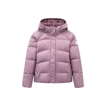 ANTA Variety Training Collection Down Jackets Women's Blossom West Pink/All Over Print