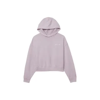 Victoria's Secret PINK Sweatshirt Women's Purple Gray Patterned Print
