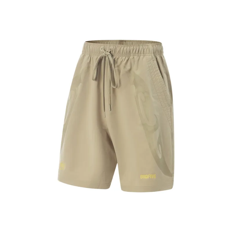LiNing Basketball Collection Sports Shorts Men's Light Chestnut Brown-0